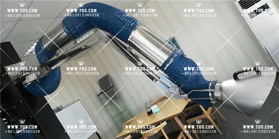 Braccio Aspirazione Fumi di Saldatura Cappa/Braccio Aspirante Flessibile